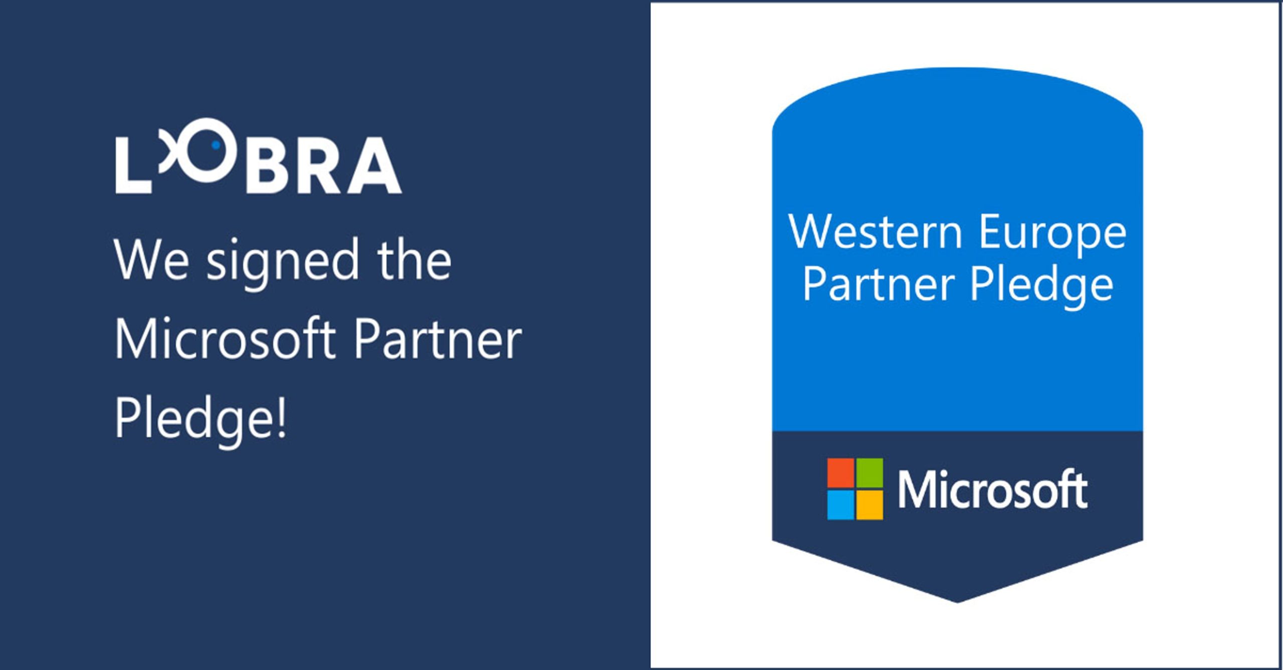 Lobra Futura sottoscrive il proprio impegno al Microsoft Partner Pledge.